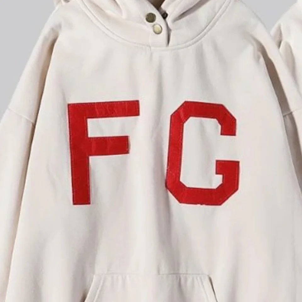 ESSENTIALS FG White Hoodie ESSENTIALS FG White Hoodie