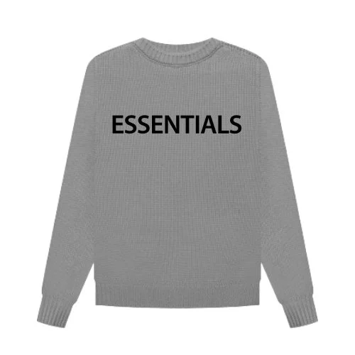 Fear Of God Essentials Overlapped Sweater Fear Of God Essentials Overlapped Sweater