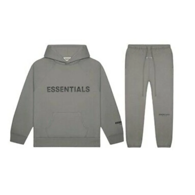 Fear Of God Essential Tracksuit Gray Fear Of God Essential Tracksuit Gray