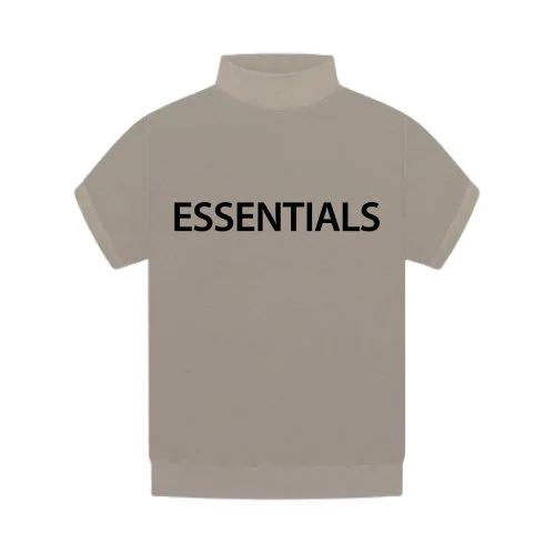 Fear of God Essentials Inside Out Mock Neck T-Shirt Fear of God Essentials Inside Out Mock Neck T-Shirt
